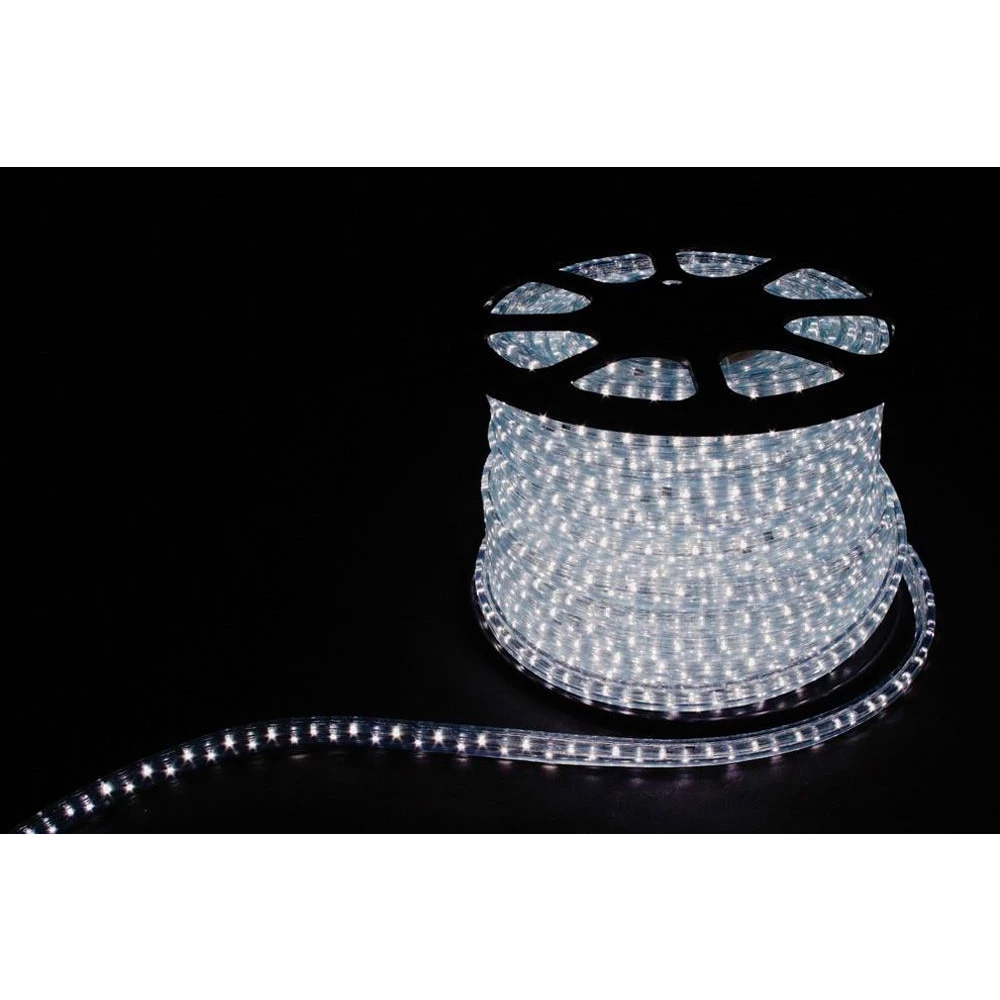 Дюралайт светодиодный Feron LED-F4W 4-х жильный , белый 7000K 4,5Вт/м 108LED/м 50м 220V (26107) - Viokon.com