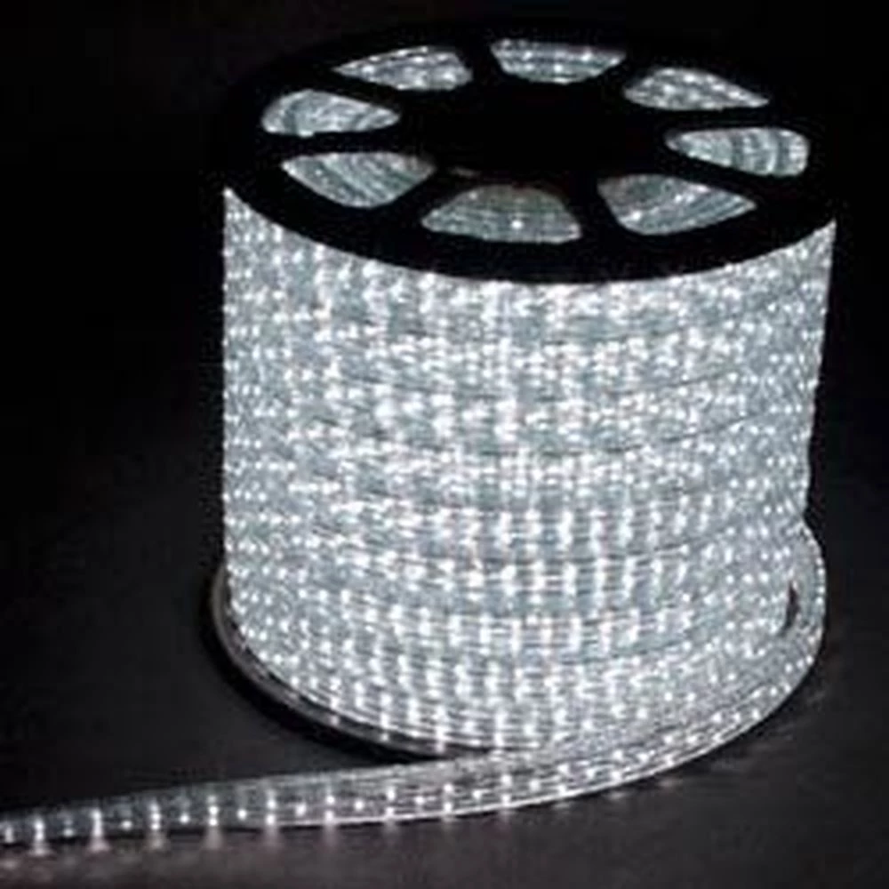 Дюралайт (световая нить) со светодиодами, 5W 50м 230V 144LED/м 11х30мм, белый 3000K, LED-F5W (26122) - Viokon.com