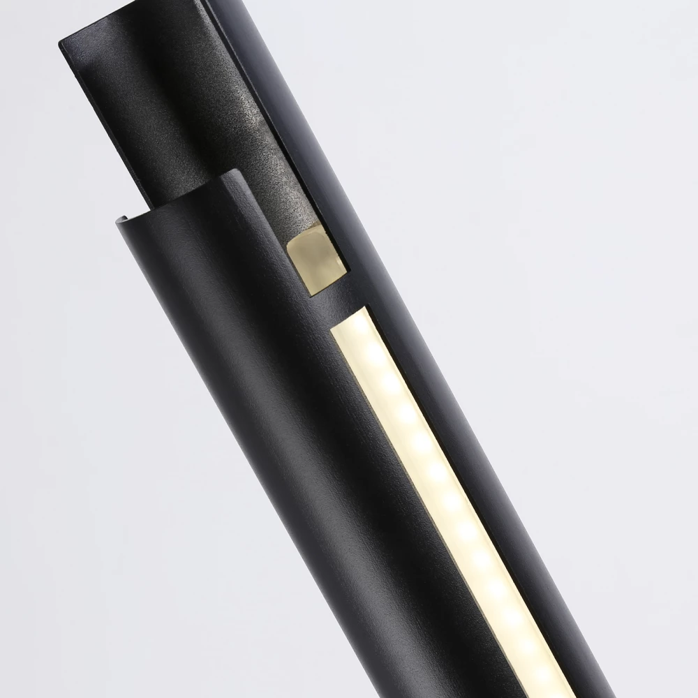 Напольный светодиодный светильник TN71344 BK черный LED 10W 4200K D60*900 - Viokon.com