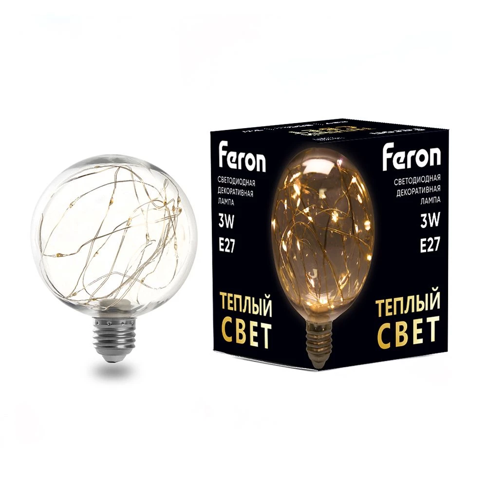 Лампа светодиодная Feron LB-382 E27 3W 230V 2700K (41677) - Viokon.com