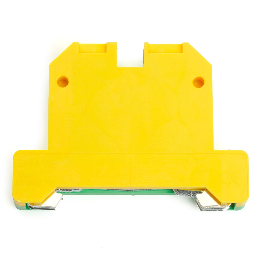 LD551-4-100 ЗНИ Зажим наборный изолированный (винтовой) 10,0 мм2 (JXB 10), желтый,зеленый (49489) - Viokon.com