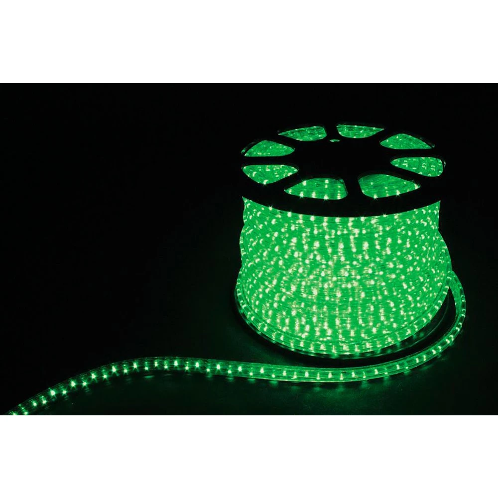 Дюралайт светодиодный Feron LED-F3W 3-х жильный , зеленый 2,88Вт/м 72LED/м 50м 220V (26069) - Viokon.com