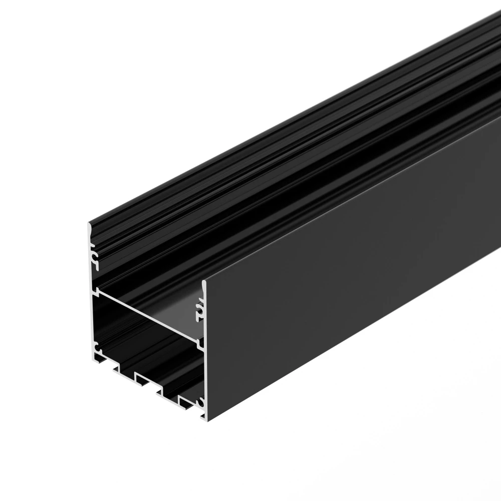 Профиль LINE-S-5050-2000 BLACK (Arlight, Алюминий) 041839 - Viokon.com